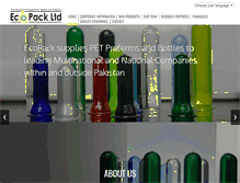 Tablet Screenshot of ecopack.com.pk