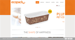 Desktop Screenshot of ecopack.com