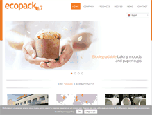 Tablet Screenshot of ecopack.com