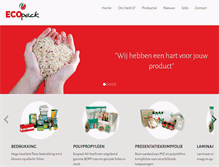 Tablet Screenshot of ecopack.be